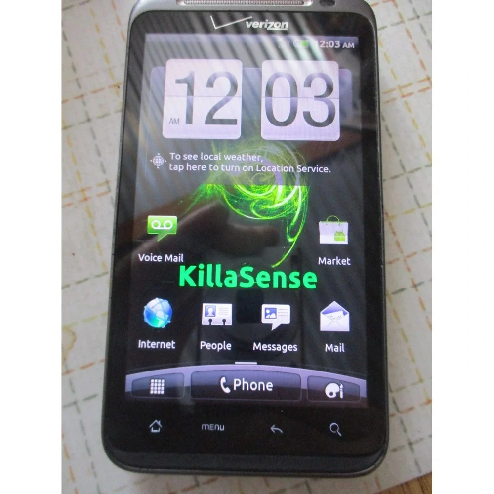 HTC Verizon Wireless Thunderbolt ADR6400 Factory Reset